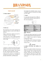 Preview for 7 page of Brandson 304964 User Manual