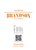 Preview for 1 page of Brandson 305694 User Manual