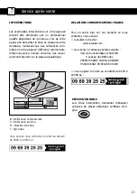 Preview for 21 page of Brandt 0001161877 User Instructions