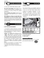 Preview for 12 page of Brandt 310301 User Manual