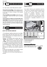 Preview for 12 page of Brandt 310302 User Manual