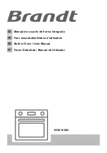 Brandt 3660767988750 User Manual preview