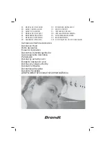 Preview for 1 page of Brandt AD1006X Manual To Installation