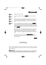 Предварительный просмотр 2 страницы Brandt AD769BE1 Quickmanual Installation