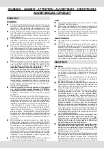 Preview for 2 page of Brandt AE203BE1 Instructions For Installation And Use Manual