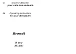 Brandt AX 330 Operating Instructions Manual preview