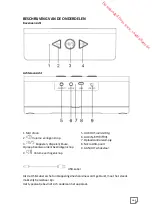 Предварительный просмотр 13 страницы Brandt BBTS-1100BW Instruction Manual