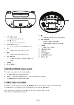 Предварительный просмотр 6 страницы Brandt BCD310USB Instruction Manual