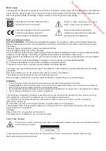 Preview for 2 page of Brandt BCD510USB Instruction Manual