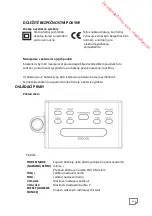 Preview for 30 page of Brandt BCR115PB Instruction Manual