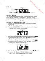 Preview for 5 page of Brandt BCR160P Instruction Manual