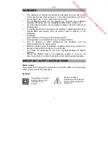 Предварительный просмотр 2 страницы Brandt BCR181 Instruction Manual