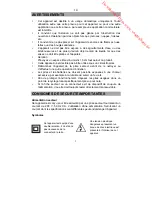 Предварительный просмотр 8 страницы Brandt BCR181 Instruction Manual