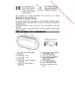 Предварительный просмотр 9 страницы Brandt BCR181 Instruction Manual