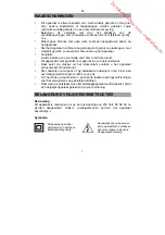 Предварительный просмотр 14 страницы Brandt BCR181 Instruction Manual