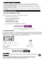 Предварительный просмотр 74 страницы Brandt BDB424DX Instruction Manual