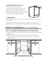 Preview for 24 page of Brandt BDF534DW Instruction Manual