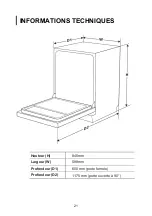 Preview for 115 page of Brandt BDF534DW Instruction Manual