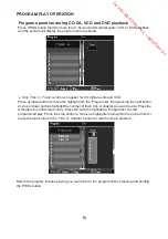 Preview for 16 page of Brandt BDVD1291 User Manual