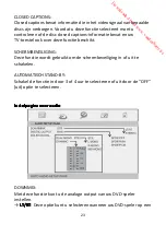 Preview for 151 page of Brandt BDVDP49 Instruction Manual