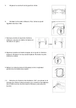 Предварительный просмотр 13 страницы Brandt BFC7527SW Instruction Manual