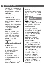 Preview for 31 page of Brandt BFC8610NW User Instruction