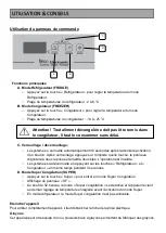 Предварительный просмотр 14 страницы Brandt BFK101YBW Instruction Manual