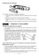 Предварительный просмотр 13 страницы Brandt BFT511MSW Instructions For Use Manual