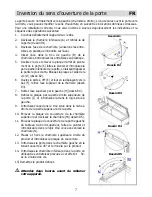 Preview for 7 page of Brandt BFU242LSW Operating And Installation Instructions