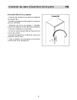 Preview for 8 page of Brandt BFU242LSW Operating And Installation Instructions