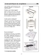 Preview for 13 page of Brandt BFU242LSW Operating And Installation Instructions