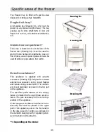 Preview for 35 page of Brandt BFU242LSW Operating And Installation Instructions