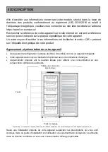 Preview for 8 page of Brandt BFU4351SW Instruction Manual