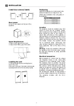 Предварительный просмотр 26 страницы Brandt BFU4425SW Instructions For Use Manual