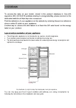 Предварительный просмотр 30 страницы Brandt BFU8620NA Instruction Manual