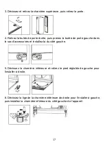 Предварительный просмотр 17 страницы Brandt BFU862YNA Instruction Manual