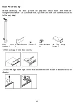 Предварительный просмотр 43 страницы Brandt BFU862YNA Instruction Manual