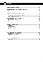 Preview for 3 page of Brandt BKC7142LX User Instruction