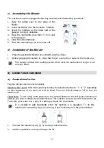 Preview for 17 page of Brandt BLE250 Instruction Manual