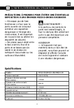 Preview for 5 page of Brandt BMG2112B User Instructions