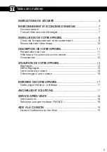 Preview for 3 page of Brandt BMS7120 User Instructions