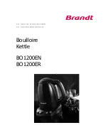 Preview for 1 page of Brandt BO1200EN Instruction Manual