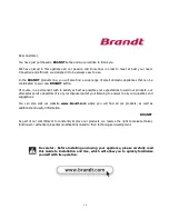 Preview for 10 page of Brandt BO1200ER/N Instruction Manual