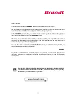 Preview for 13 page of Brandt BO1700X/R Instruction Manual