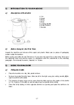 Preview for 17 page of Brandt BO1800T Series Instruction Manual