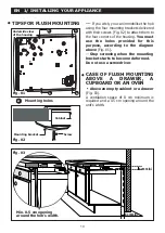 Предварительный просмотр 10 страницы Brandt BPI6413BM Manual For Installation And Use