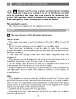 Preview for 38 page of Brandt BT1208 User Manual