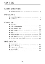 Preview for 2 page of Brandt BWF124QLE User Manual