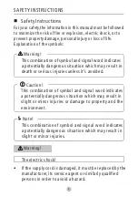 Preview for 3 page of Brandt BWF124QLE User Manual