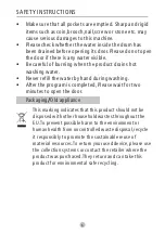 Preview for 7 page of Brandt BWF124QLE User Manual